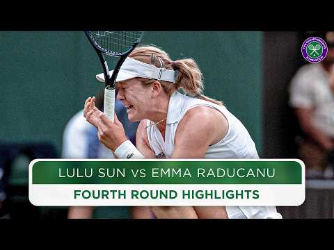 Raducanu STUNNED by Sun | Lulu Sun vs Emma Raducanu | Highlights | Wimbledon 2024