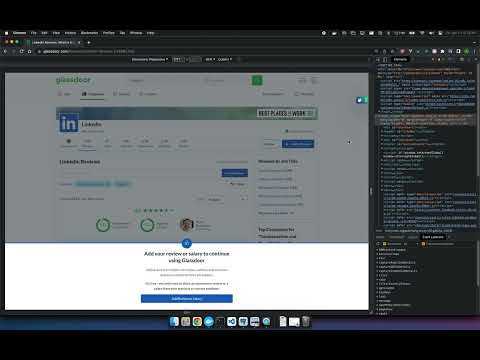 How To See Glassdoor Reviews Without Signing Up - Google Chrome
