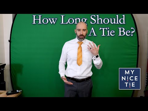 How Long Should a Tie Be?