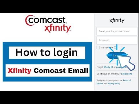 How can i sign into Comcast | Xfinity email Sign in