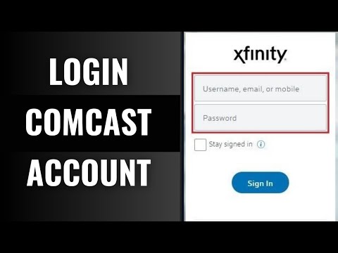 How to Signin to Xfinity Email | Login Comcast Account