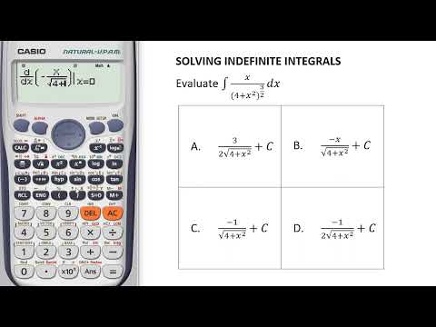 [CalcYou] Solving Indefinite Integrals Example 1