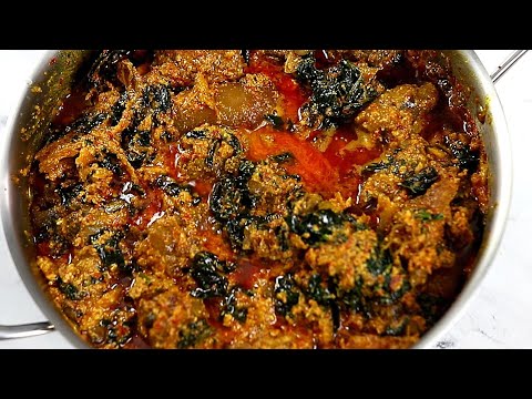 THE BEST NIGERIAN EGUSI SOUP RECIPE | EGUSI SOUP RECIPE : SISI JEMIMAH