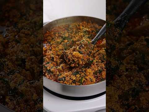 How to make Hot Egusi Soup #nigerianfood #nigeriansoup