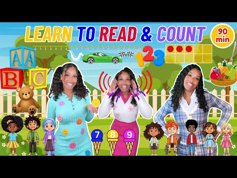 Learn To Read & Count| Identify The 5 Senses |Learn fruits & Vegetables| Learning with Ms Houston