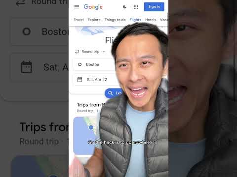 Google flight hack for cheaper flights