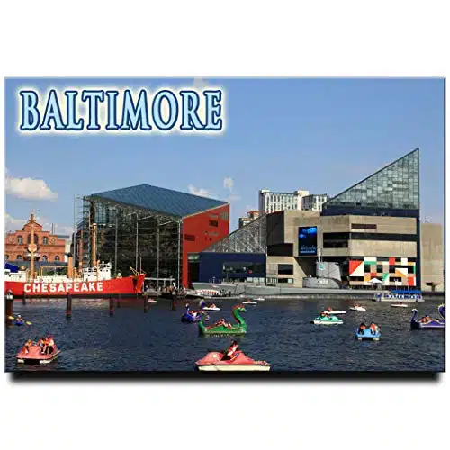 Baltimore Fridge Magnet Maryland Travel Souvenir