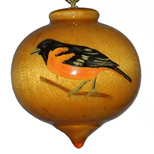 Baltimore Oriole Christmas Ornament