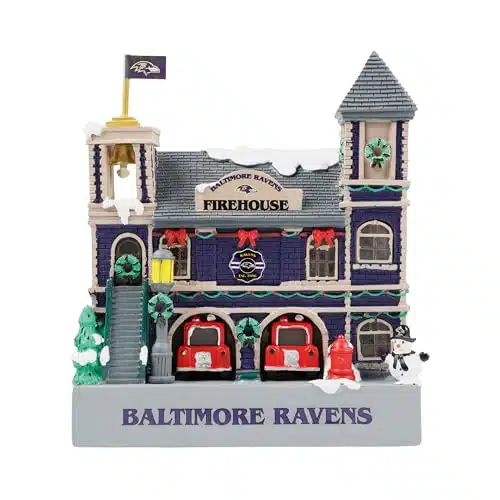 FOCO Baltimore Ravens NFL Light Up Resin Team Firehouse