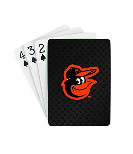 MLB Baltimore Orioles Diamond Plate Playing Cards