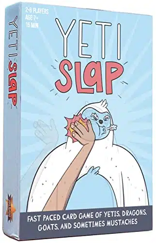 Gatwick Games Yeti Slap   Hilarious, Addictive & Competitive Card Game with Yetis, Best Card Games for Families, Adults, Teens, and Kids, Great Stocking Stuffers and Couples Games, Players