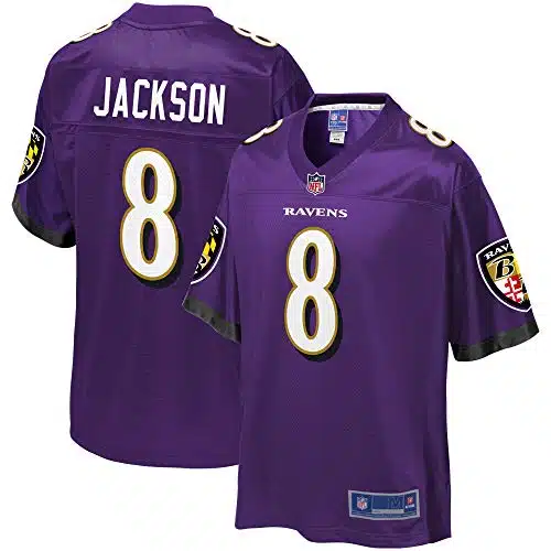 NFL PRO LINE Men's Lamar Jackson Purple Baltimore Ravens Team Player Jersey