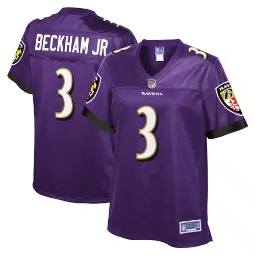 NFL PRO LINE Women's Odell Beckham Jr. Purple Baltimore Ravens Player Jersey