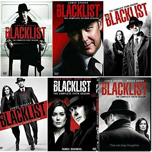 The Blacklist Complete Series Seasons (DVD, Disc Set)
