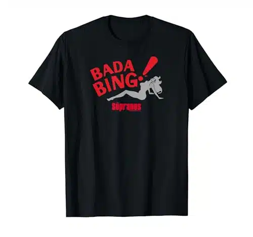 The Sopranos Bada Bing! Adult T Shirt