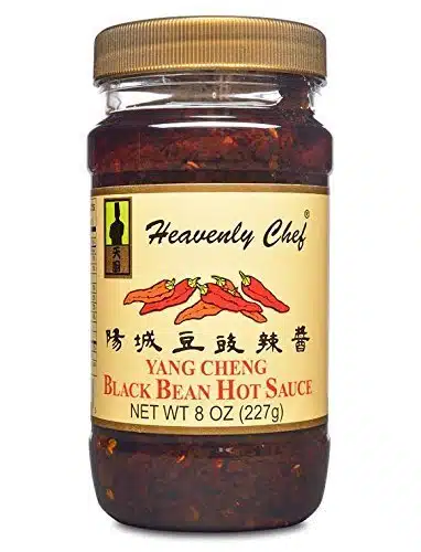 Authentic Black Bean Hot Sauce, oz. (g) by Heavenly Chef