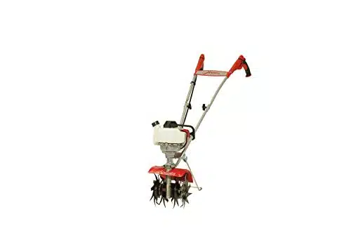 Mantis Cycle Gas Powered Cultivator, red