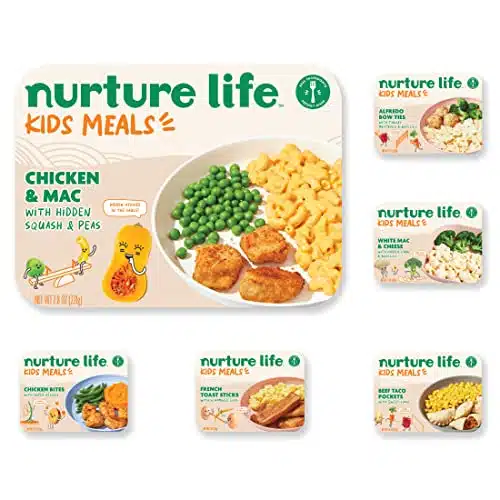 Nurture Life Healthy Toddler & Kid Food Favorites eal Variety Pack (French Toast & Chicken Nuggets), Organic Focus