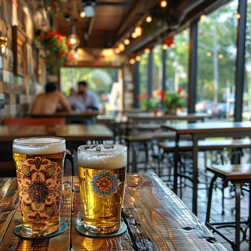 local tap and table