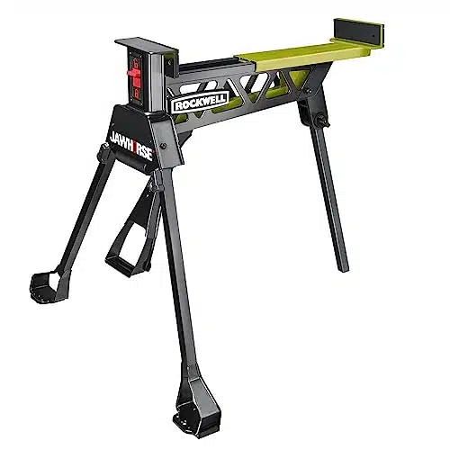 Rockwell JawHorse Portable Material Support Station  RK, Black and green
