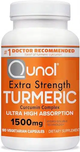 Turmeric Curcumin Supplement, Turmeric mg with Ultra High Absorption, Joint Support Supplement, Extra Strength Turmeric Capsules, Count (Pack of )