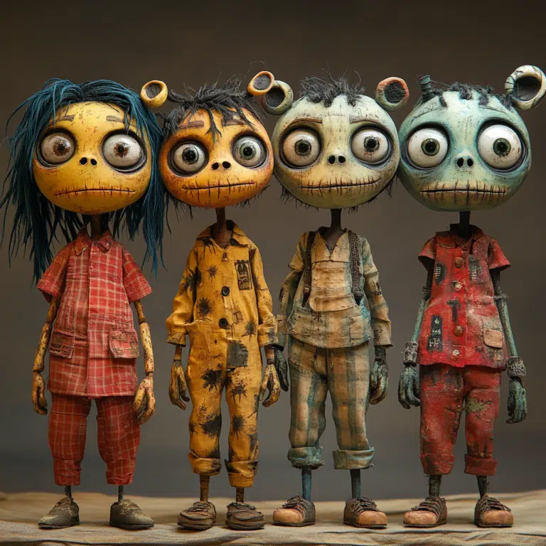 the pjs characters