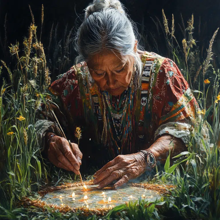 braiding sweetgrass